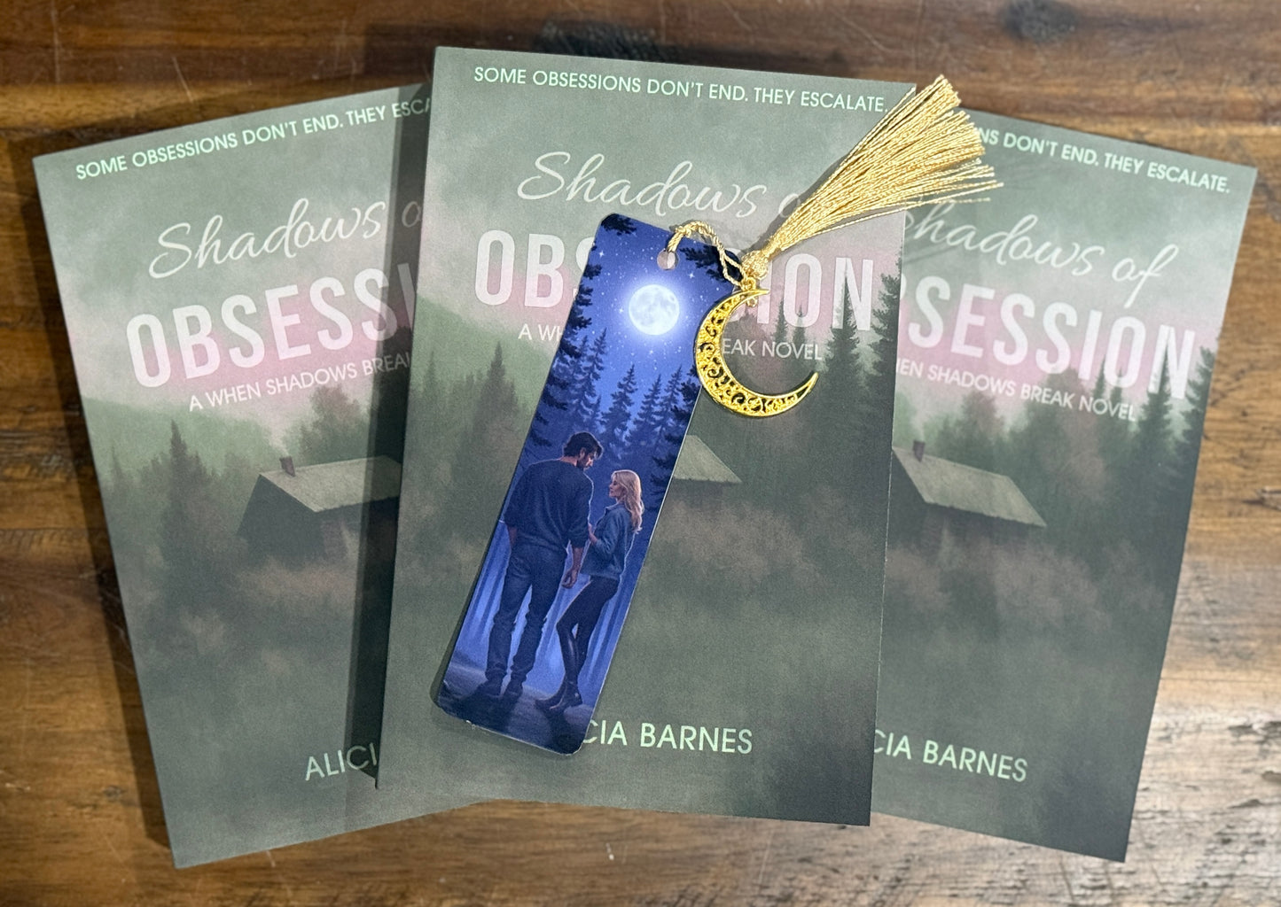 Shadows of Obsession Signed Paperback